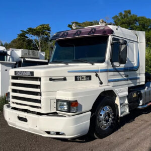 Tapa Sol Acrílico Fumê para Caminhão Scania R / T 112 / 113 / 142 / 143 Top Line