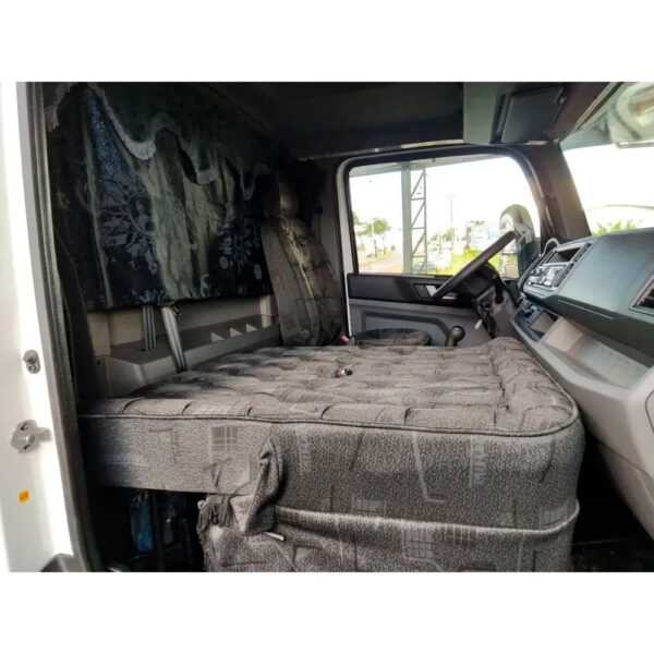 Cortina de Cetim Para-brisa e Traseira de Cabine Caminhão Truck Universal