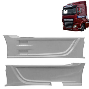 Defletor Carenagem Lateral Tanque para Caminhão Daf XF 6x2 3600 mm