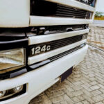 Letreiro Emblema Frontal para Caminhão Scania 124G Scania Série 4
