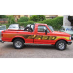 Kit Faixa Adesiva Para Ford F1000 1993 Turbo