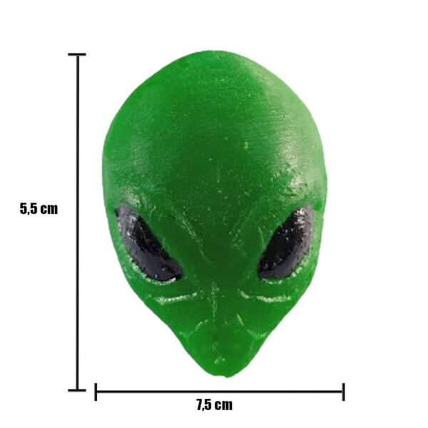 Boneco ET Alienígena Verde para Antena Rádio PX Caminhão