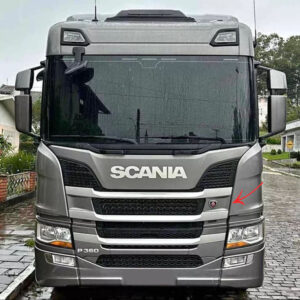 Tampa Inferior Acabamento Grade para Caminhão Scania NTG P / G / R / S  Lado Esquerdo