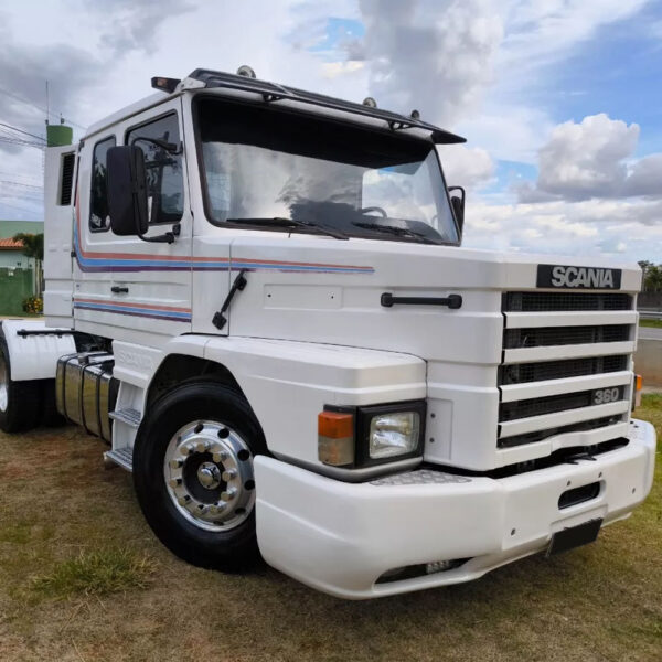 Lateral Capo Motor Lata para Caminhão Scania T 113 / 143 Lado Direito