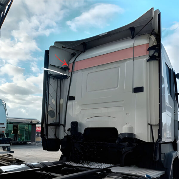 Chapa Painel Traseiro Teto para Caminhão Scania S5 Highline