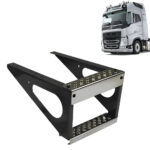 Escada Caixa de Bateria para Caminhão Volvo FH 2015 á 2022 Pisante Inox