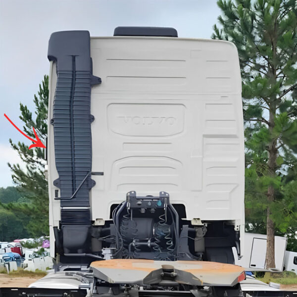Chapa Traseira Cabine para Caminhão Volvo Fh Globetrotter Após 2015 Lado Esquerdo