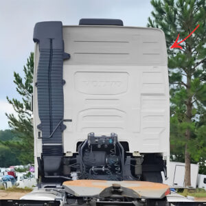 Chapa Traseira Superior Cabine para Caminhão Volvo Fh Globetrotter Após 2015