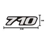 Emblema Resinado Lateral Para Caminhão Mb 710