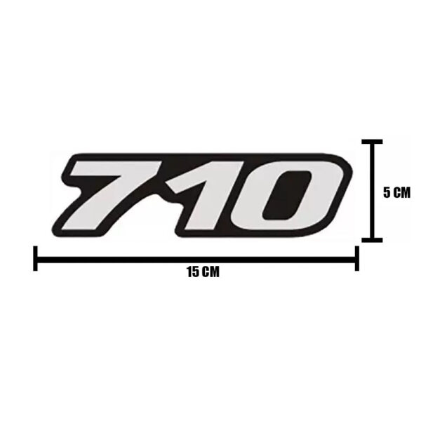 Emblema Resinado Lateral Para Caminhão Mb 710