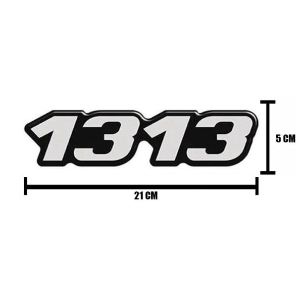 Par Emblema Resinado Para Caminhão Mb 1313