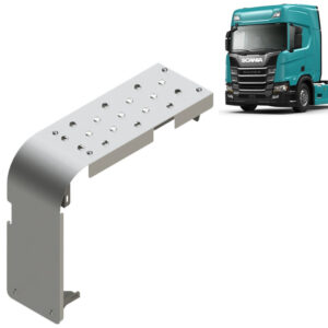 Tampa Inox Acabamento Antifurto Fou para Caminhão Scania NTG Super