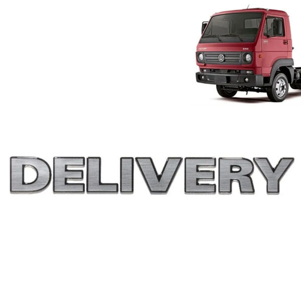 Emblema Escovado Frontal Para Caminhão Vw Delivery Emblema Escovado Frontal Para Caminhão Vw Delivery