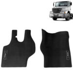 Par Tapetes Borracha PVC para Caminhão Mb Atron
