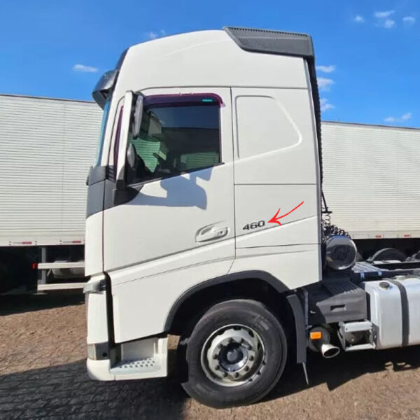 Emblema Letreiro Cromado para Caminhão Volvo FH 460 2015 á 2020 21443185