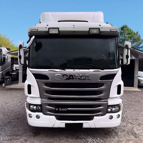 Emblema de Potência Cromado para Caminhão Scania P340 Após 2010