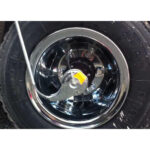 Par Calota Traseira Speedline Aro 17.5 Inox para Pneu 235 (furação 205mm)