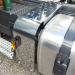 Tampa Inox Acabamento Antifurto Fou para Caminhão Scania NTG Super