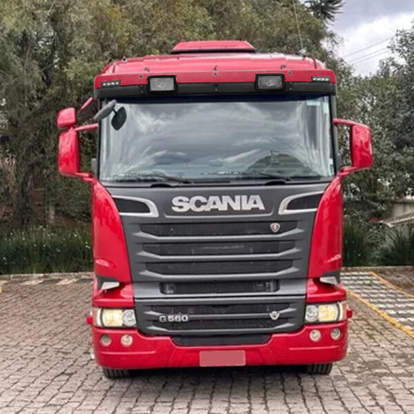 Emblema de Potência Cromado para Caminhão Scania G560 Após 2010