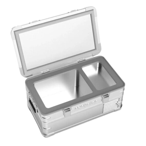 Geladeira Portátil Resfriar Alumínio 20 Litros Quadrivolt 12v / 24v / 110v / 220v