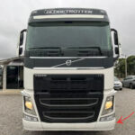 Ponteira Para-Choque para Caminhão Volvo FH 2015 á 2021 Lado Esquerdo Metal