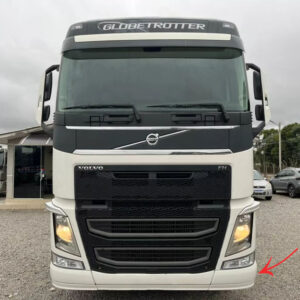 Ponteira Para-Choque para Caminhão Volvo FH 2015 á 2021 Lado Esquerdo Metal