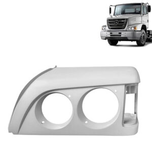 Moldura Farol para Caminhão Mb Atron 1319 / 2324 Lado Esquerdo