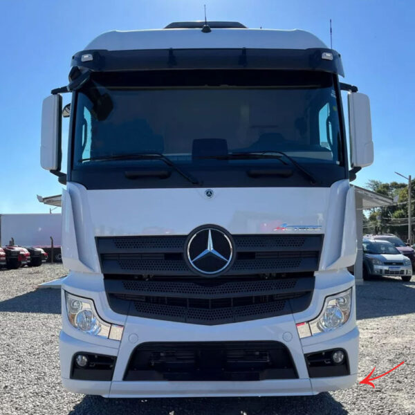 Ponteira Spoiler Para-Choque para Caminhão Mb Actros Após 2020 Lado Esquerdo