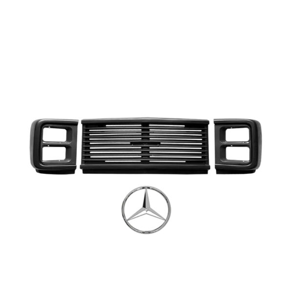 Kit Completo Transformação Caminhão Mb 1113 Farol Redondo para Cara Preta