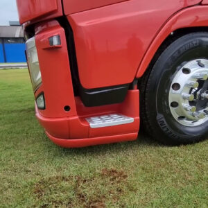 Par Tampa Estribo Extensão Porta para Caminhão Volvo FH 2005 á 2014