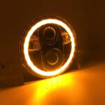 Farol Led Angel Eyes H4 40w 75 mm