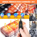 Lençol Térmico Elétrico 24V para Caminhão Ônibus 40W
