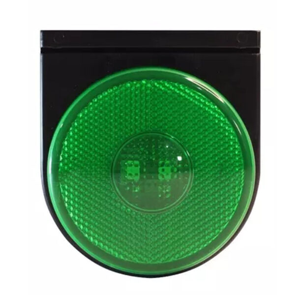 Lanterna Lateral Carreta LED Verde 85mm 12V 24V com Fio