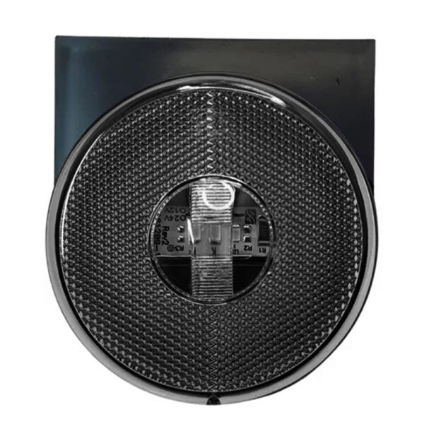 Lanterna Lateral Carreta LED Fumê 85mm 12V 24V com Fio
