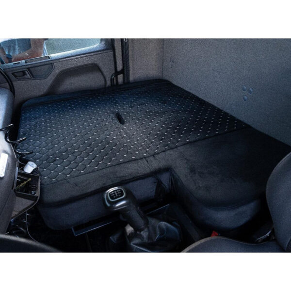 Sofá Cama Sued Luxo para caminhão Lado Carona