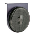 Lanterna Lateral Carreta LED Fumê 85mm 12V 24V com Fio