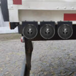 Lanterna Lateral Carreta LED Fumê 85mm 12V 24V com Fio