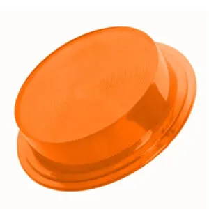 Lente Laranja para Lanterna Foguinho Bojuda para Caminhão