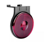 Lanterna Lateral Carreta LED Vermelho 65mm 12V 24V com Fio