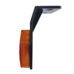 Lanterna Lateral Diamante LED Laranja para Caminhão / Carreta 12V 24V com Fio