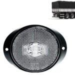 Lanterna Peito Carreta LED Universal Cristal 12v / 24v