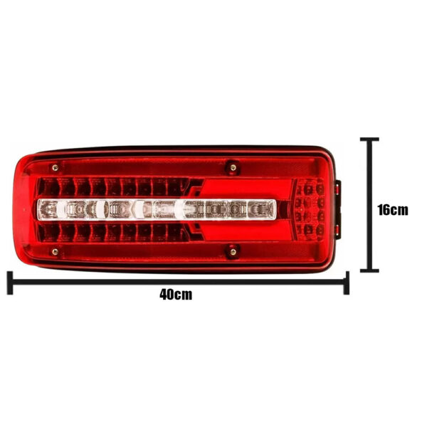Lanterna Traseira LED para Caminhão Vw Meteor 2020 á 2023 Lado Esquerdo 2V5945095B