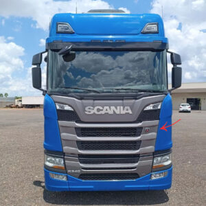 Tampa Central Acabamento Grade para Caminhão Scania NTG R / S Lado Esquerdo