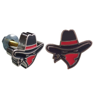 Par Parafuso para Fixar Placa Carro / Caminhão Alumínio Cowboy