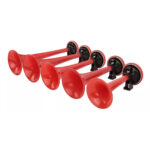 Buzina Musical 5 Cornetas La Cucaracha 12v + Rele Compressor