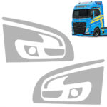 Aplique Inox Maçaneta Porta para Caminhão Volvo FH após 2015