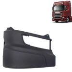 Ponteira Para-Choque Médio para Caminhão Scania NTG Após 2019 Lado Direito com Ressalto