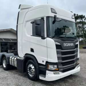Ponteira Para-Choque Médio para Caminhão Scania NTG Após 2019 Lado Direito com Ressalto
