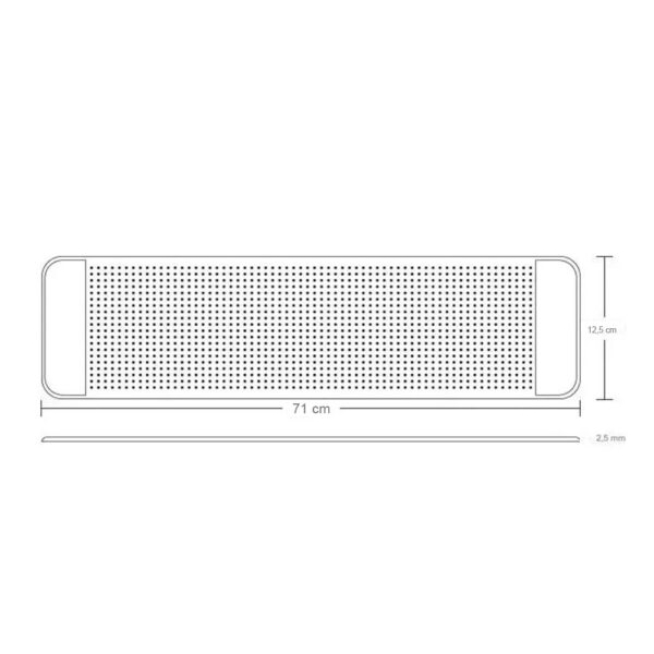Painel Olho Led Para-Brisa Caminhão Universal 12v / 24v 71 cm