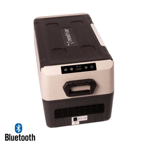 Geladeira Portátil Resfriar 35 Litros 12v 24v 110v 220v com App Bluetooth